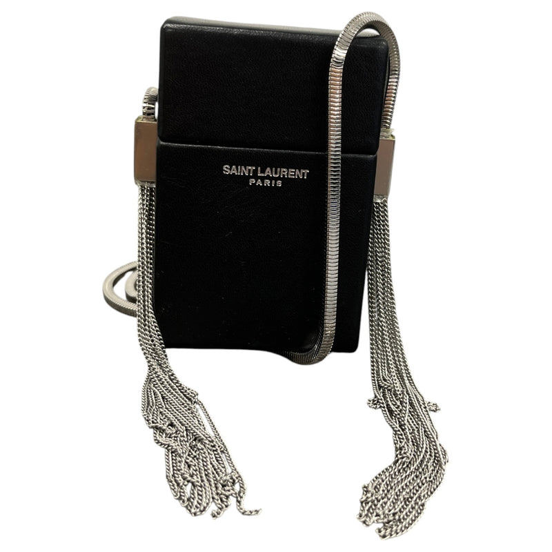 Women's Logo Smoking Box Crossbody Bag Black