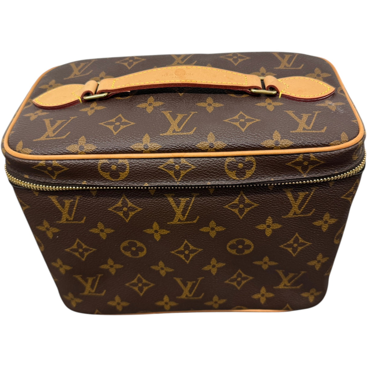 Women's Monogram Nice BB Vanity Handbag Brown - Photo 8