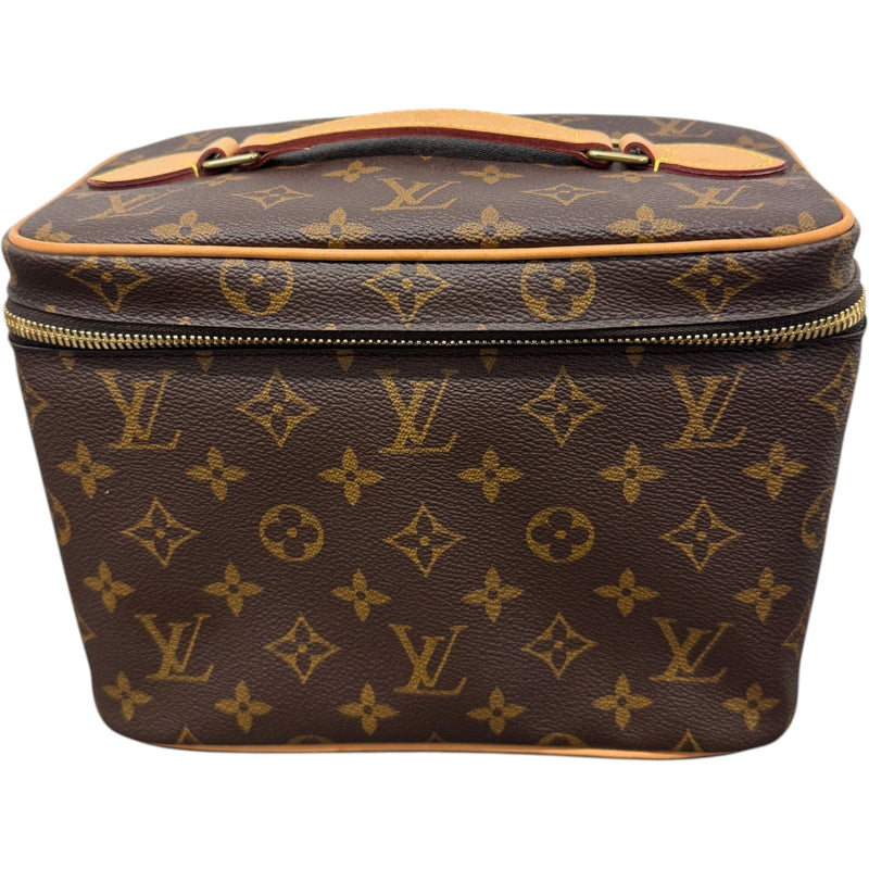 Women's Monogram Nice BB Vanity Handbag Brown
