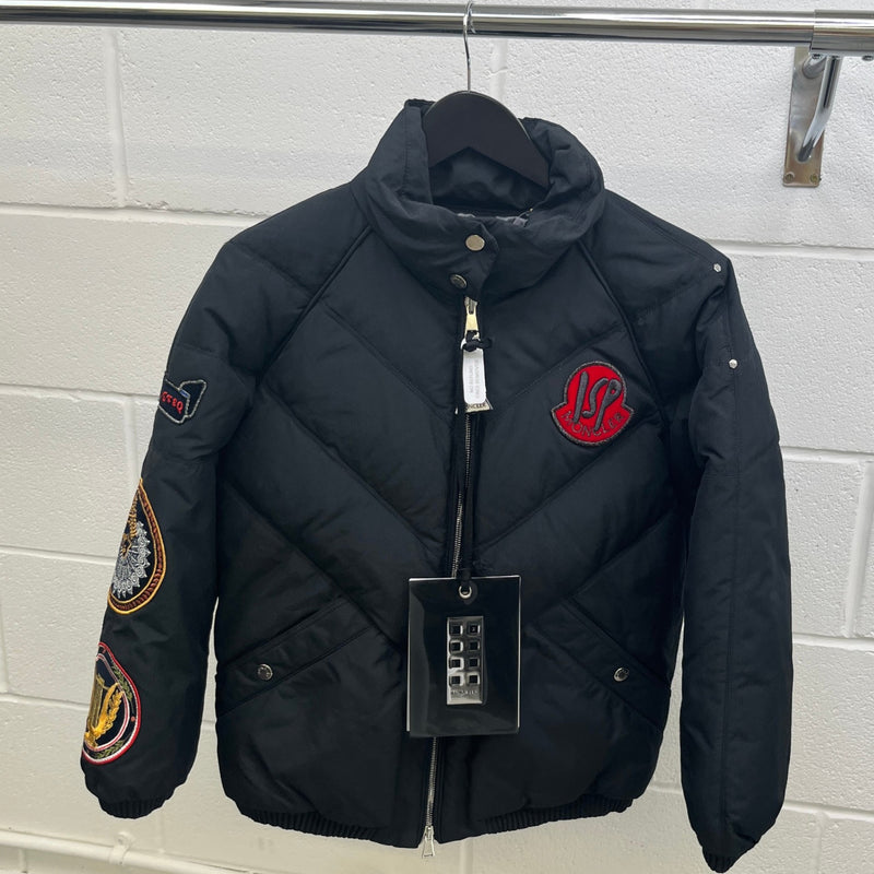 Women's Genius Minho Bomber Down Jacket Black Size 0 / UK 4