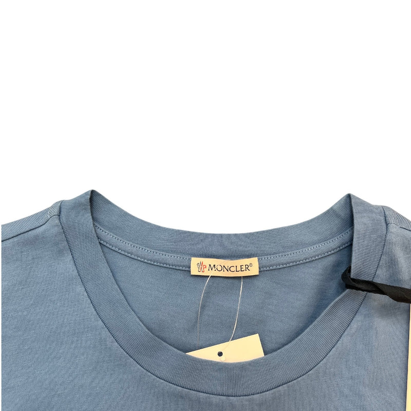 Men's Maglia Logo Print T-Shirt Blue Size XXL