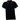 Men's Rubber Logo Polo Shirt Black Size S