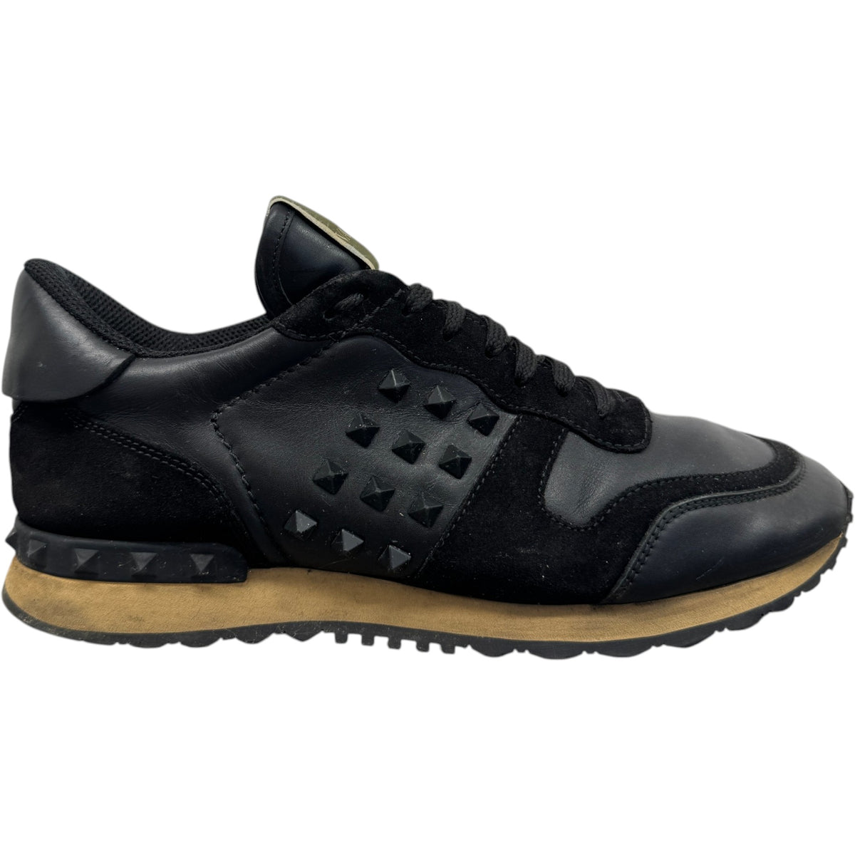 Men's Rockrunner Camouflage Low Trainers Black Size UK 7 / EU 41 - Photo 1