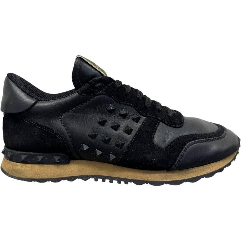 Men's Rockrunner Camouflage Low Trainers Black Size UK 7 / EU 41