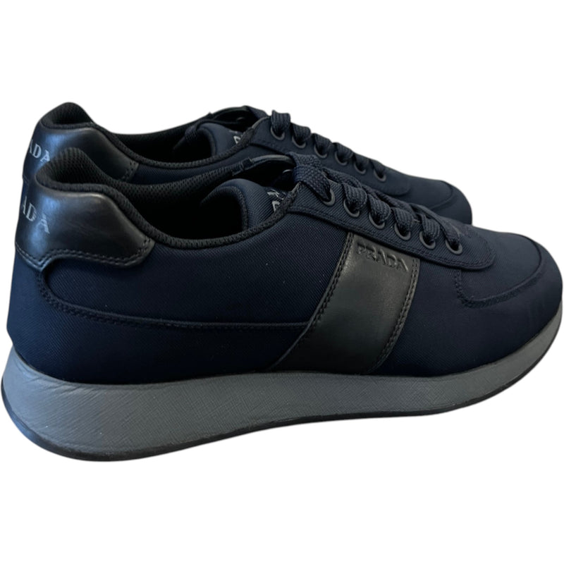 Men's Nylon Tech Low Trainers Black Size EU 40 / UK 6