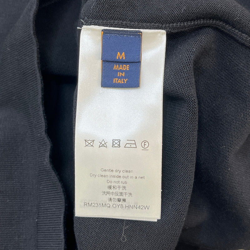 Men's LV Signature T-Shirt Black Size M