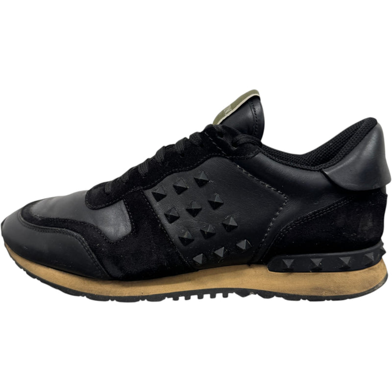 Men's Rockrunner Camouflage Low Trainers Black Size UK 7 / EU 41