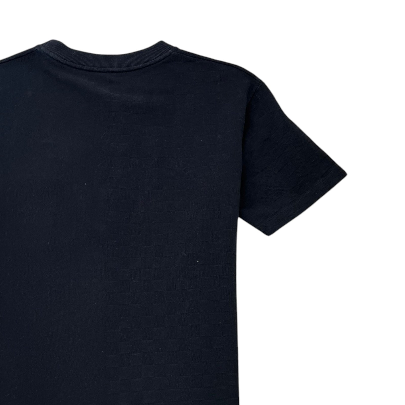 Men's Half Damier Pocket T-Shirt Black Size S - Photo 4