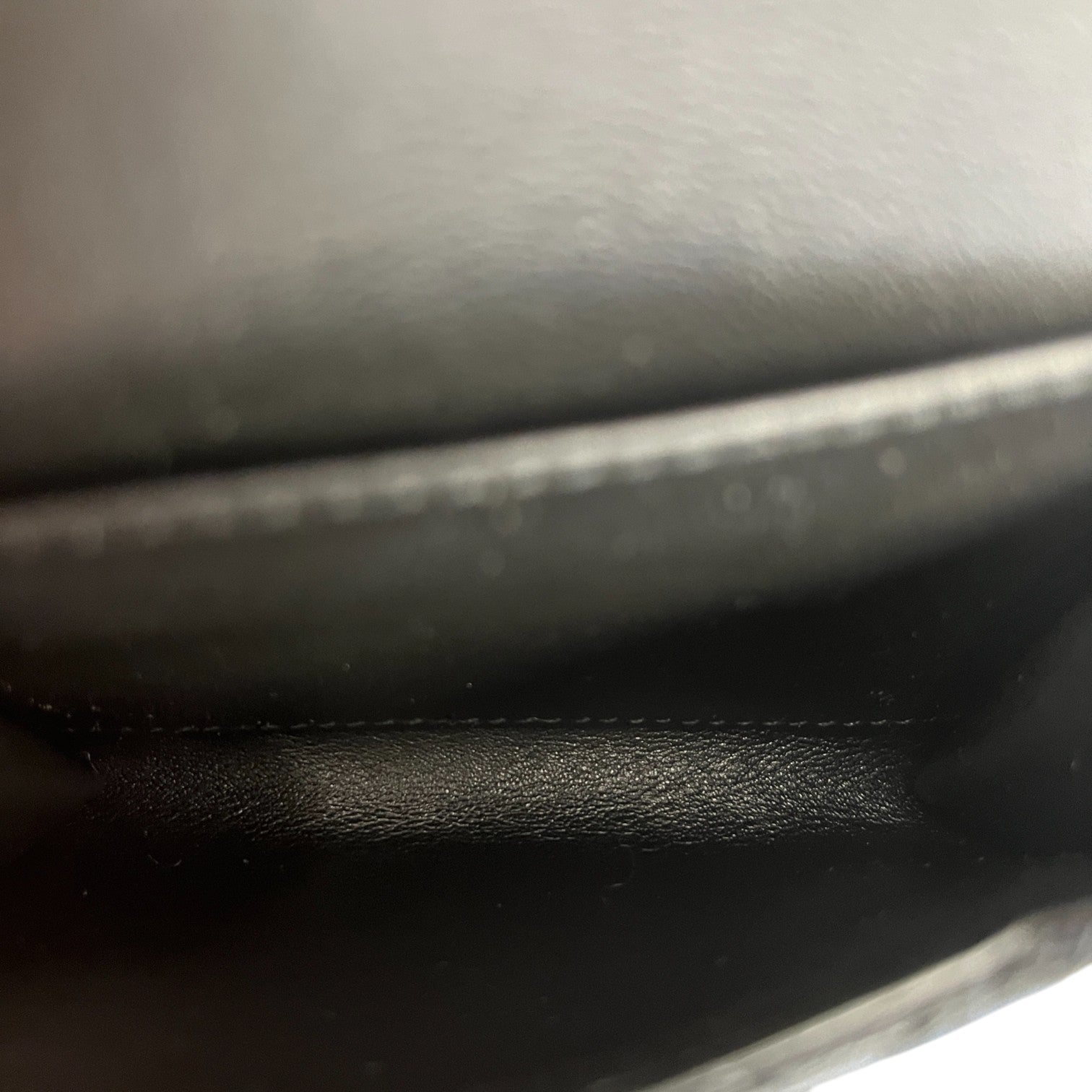 Men's Oblique Saddle Double Messenger Bag Black (Copy) - Photo 10
