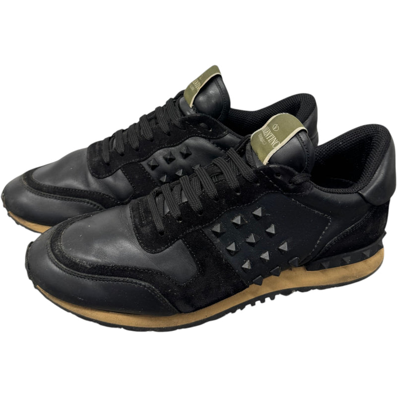 Men's Rockrunner Camouflage Low Trainers Black Size UK 7 / EU 41