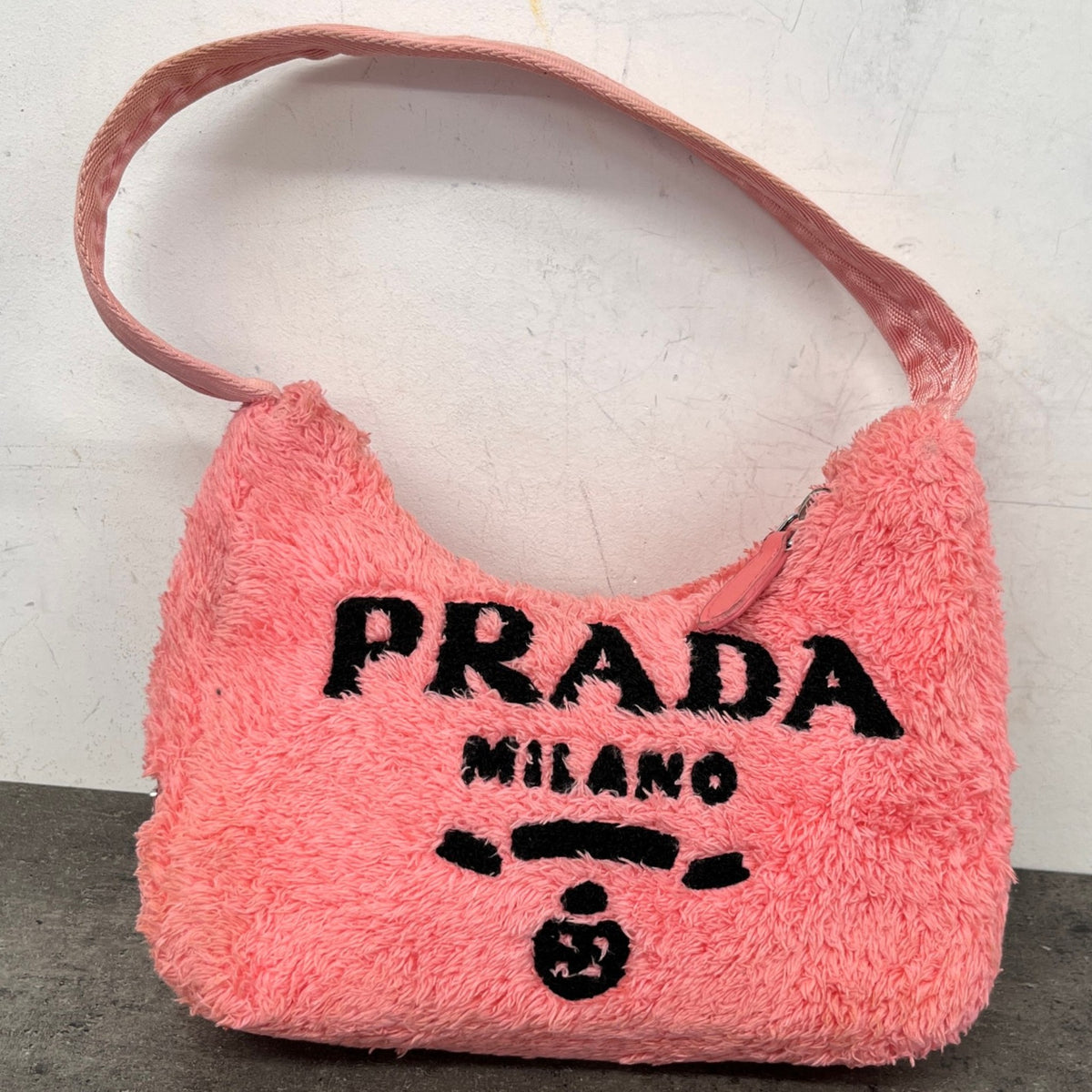 Women's Re-Edition 2000 Terry Mini Shoulder Handbag Pink - Photo 14
