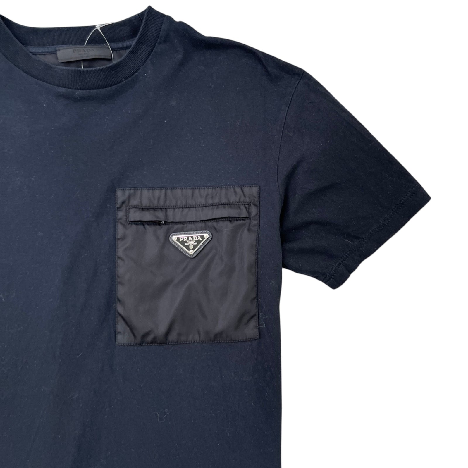 Men's Plaque Logo T-Shirt Black Size XS - Photo 5