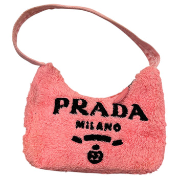 Women's Re-Edition 2000 Terry Mini Shoulder Handbag Pink