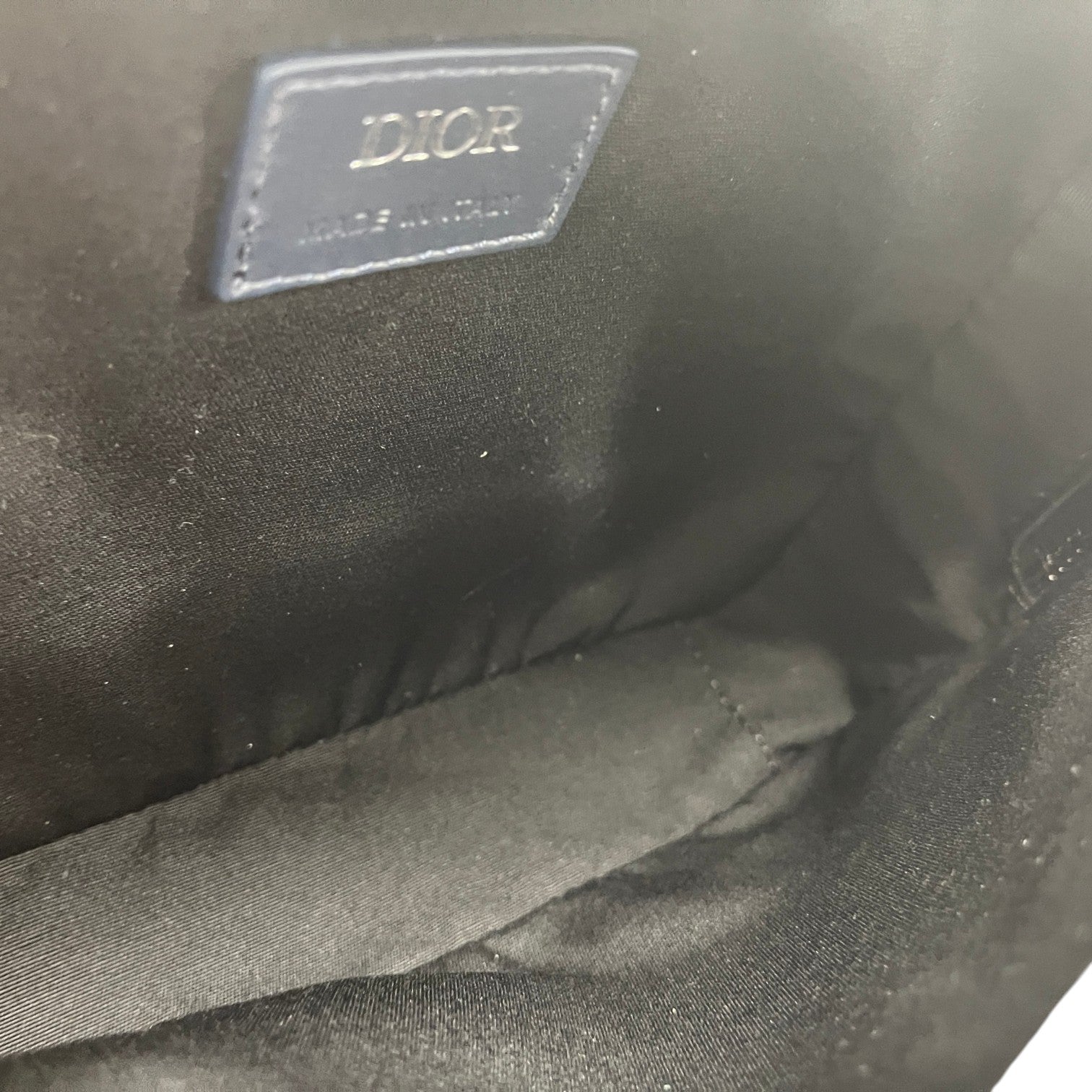 Men's Cd Diamond Safari Messenger Bag Navy - Photo 11