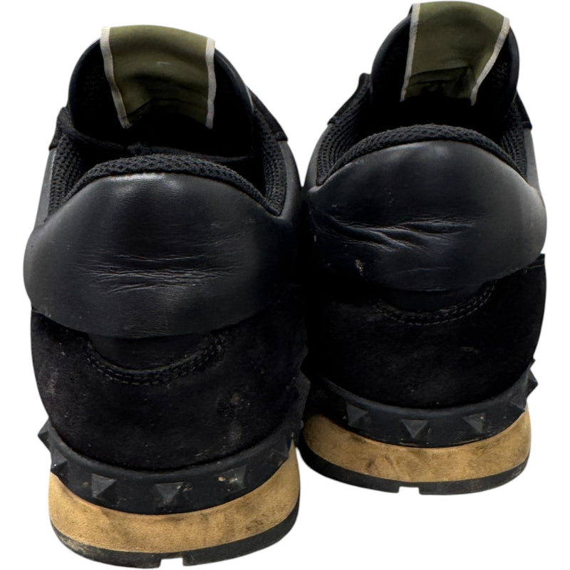 Men's Rockrunner Camouflage Low Trainers Black Size UK 7 / EU 41