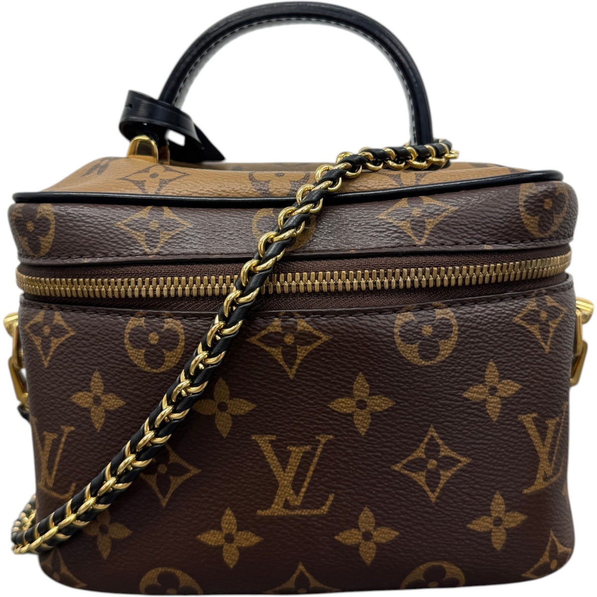 Women's Monogram Reverse Vanity PM Handbag Brown - Photo 4