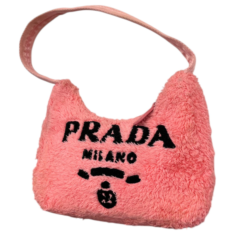 Women's Re-Edition 2000 Terry Mini Shoulder Handbag Pink