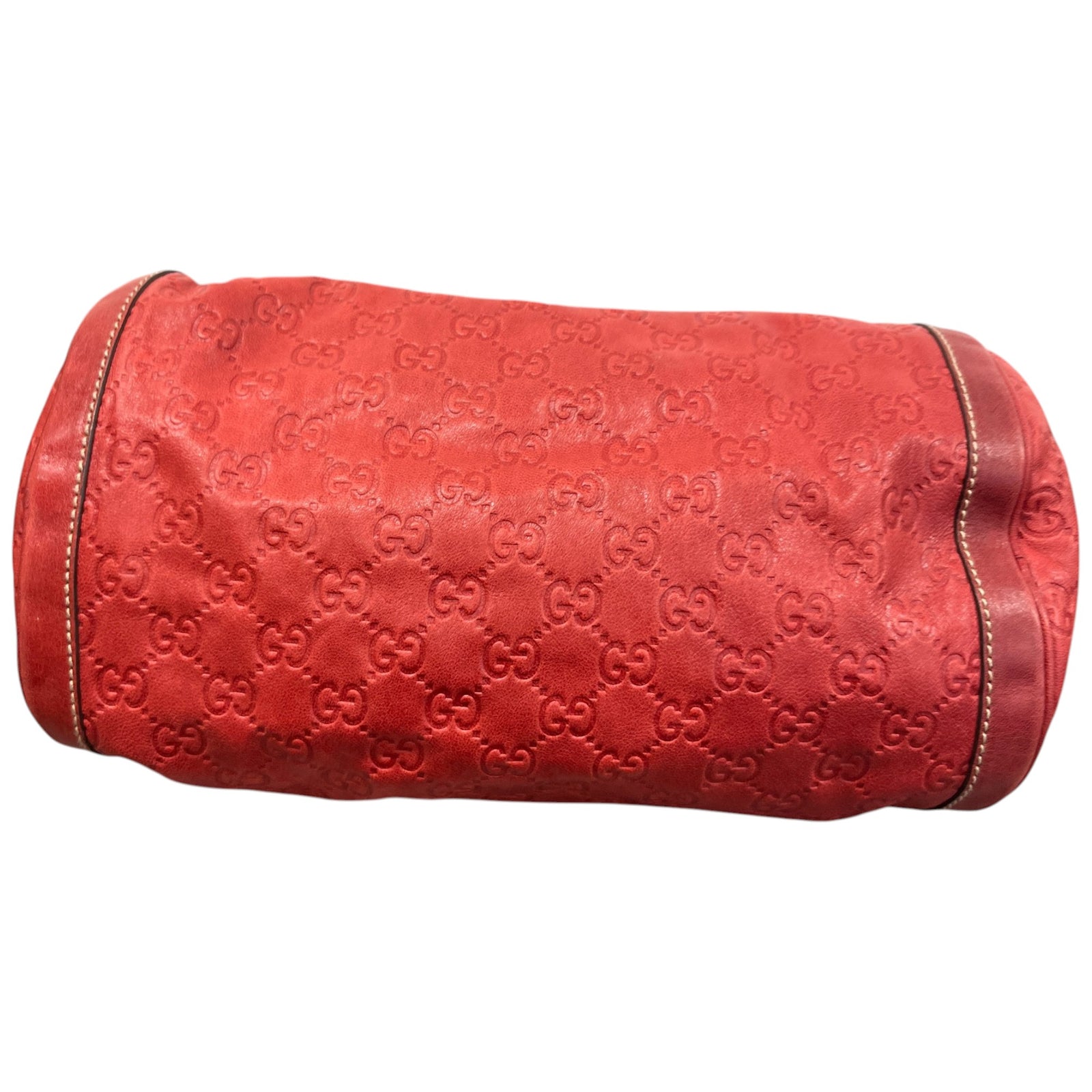 Women's Vintage Gg Supreme Sukey Handbag Red - Photo 10