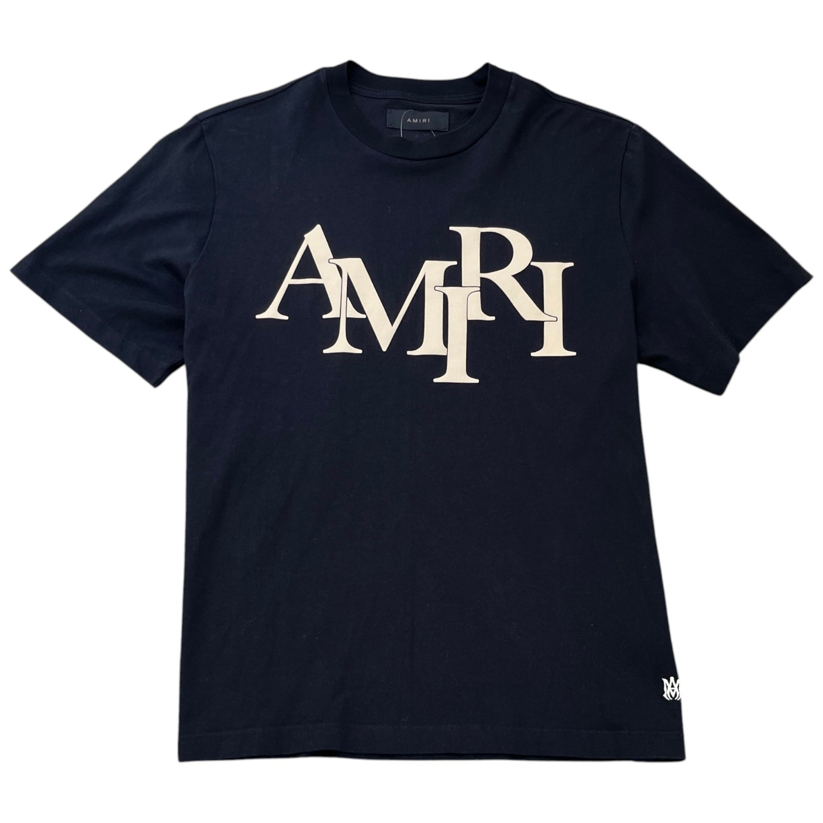 Men's Logo Print T-Shirt Black Size XL - Photo 1