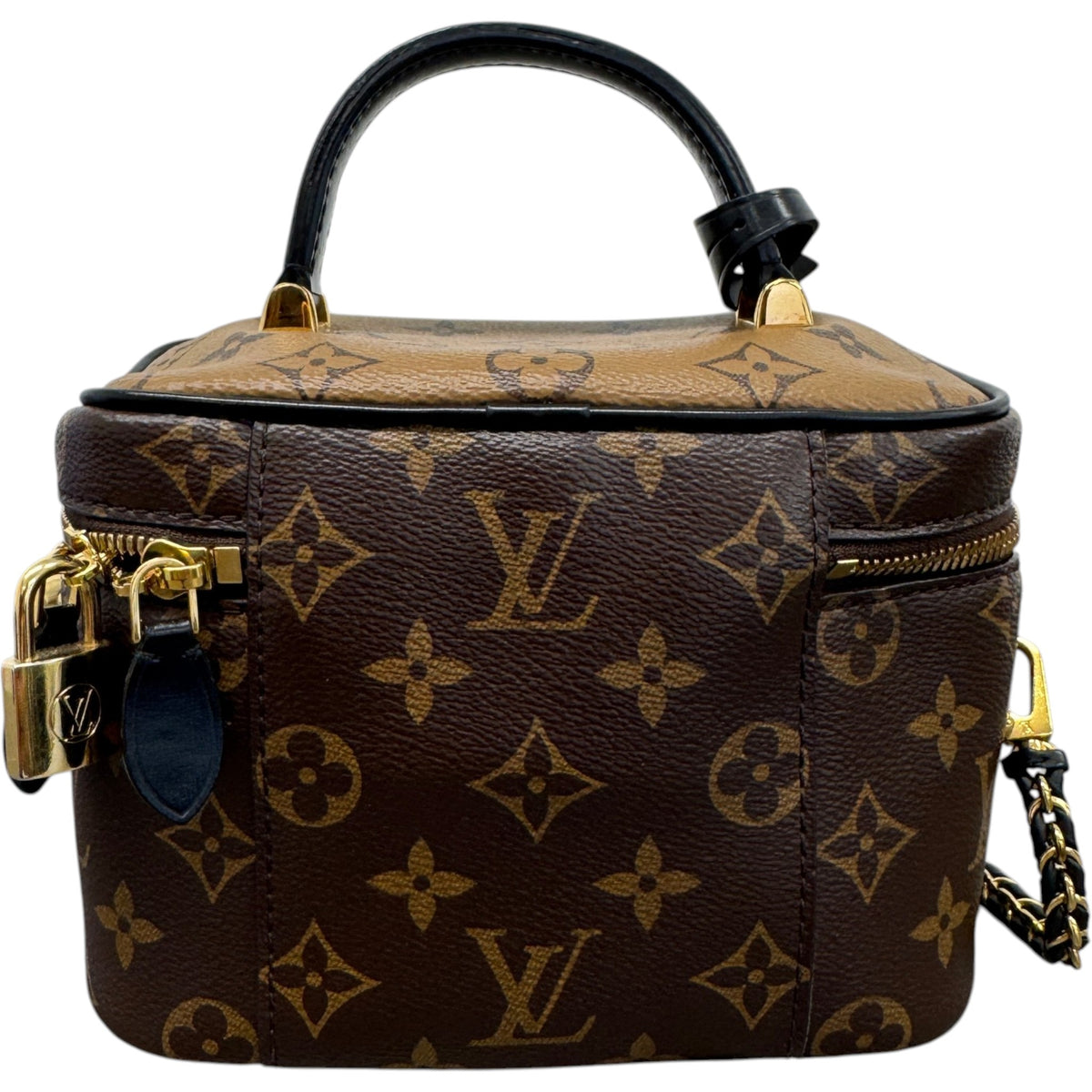 Women's Monogram Reverse Vanity PM Handbag Brown - Photo 3