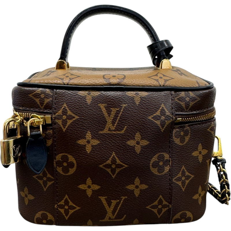 Women's Monogram Reverse Vanity PM Handbag Brown