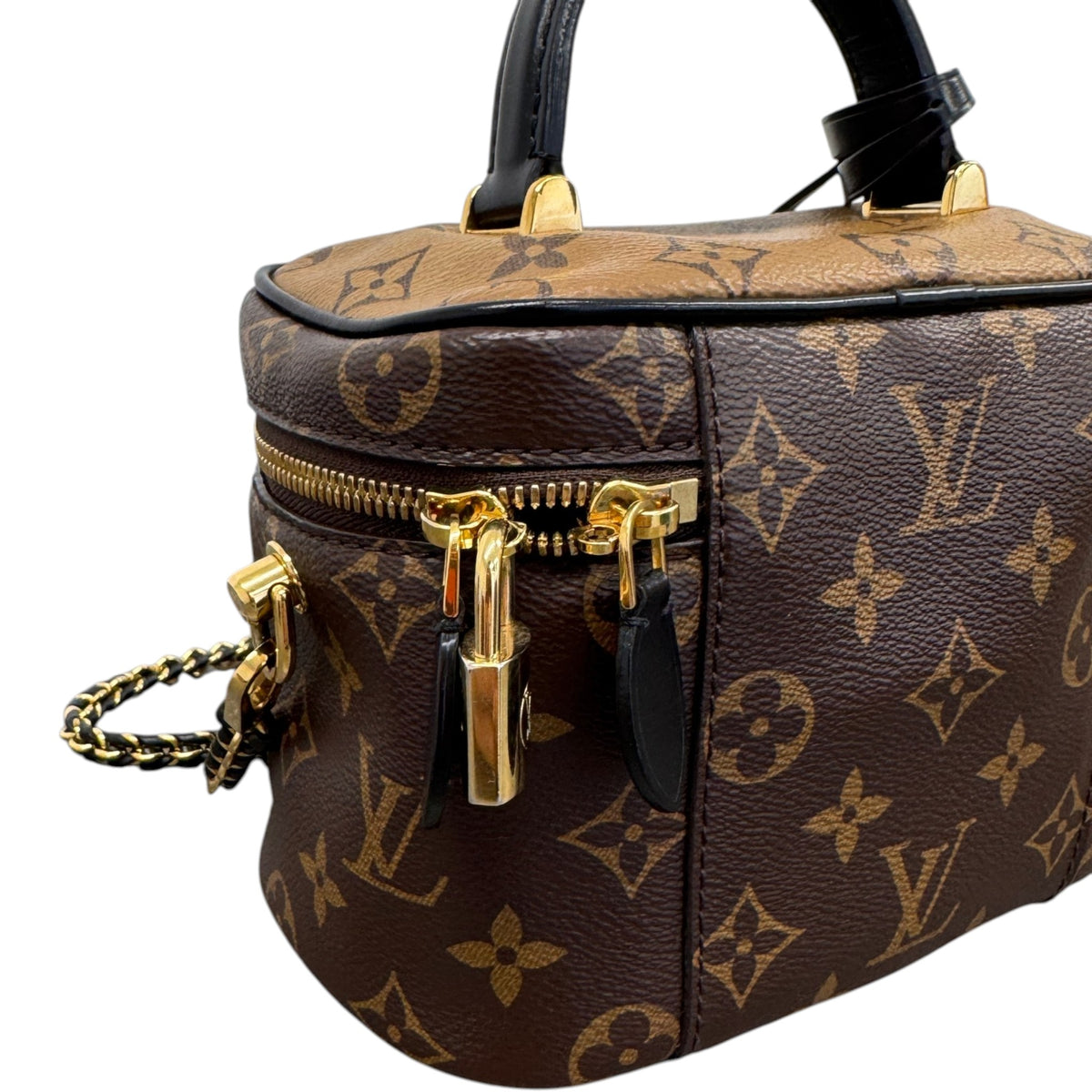 Women's Monogram Reverse Vanity PM Handbag Brown - Photo 9