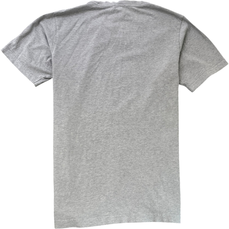 Men's Tiger Print T-Shirt Grey Size M