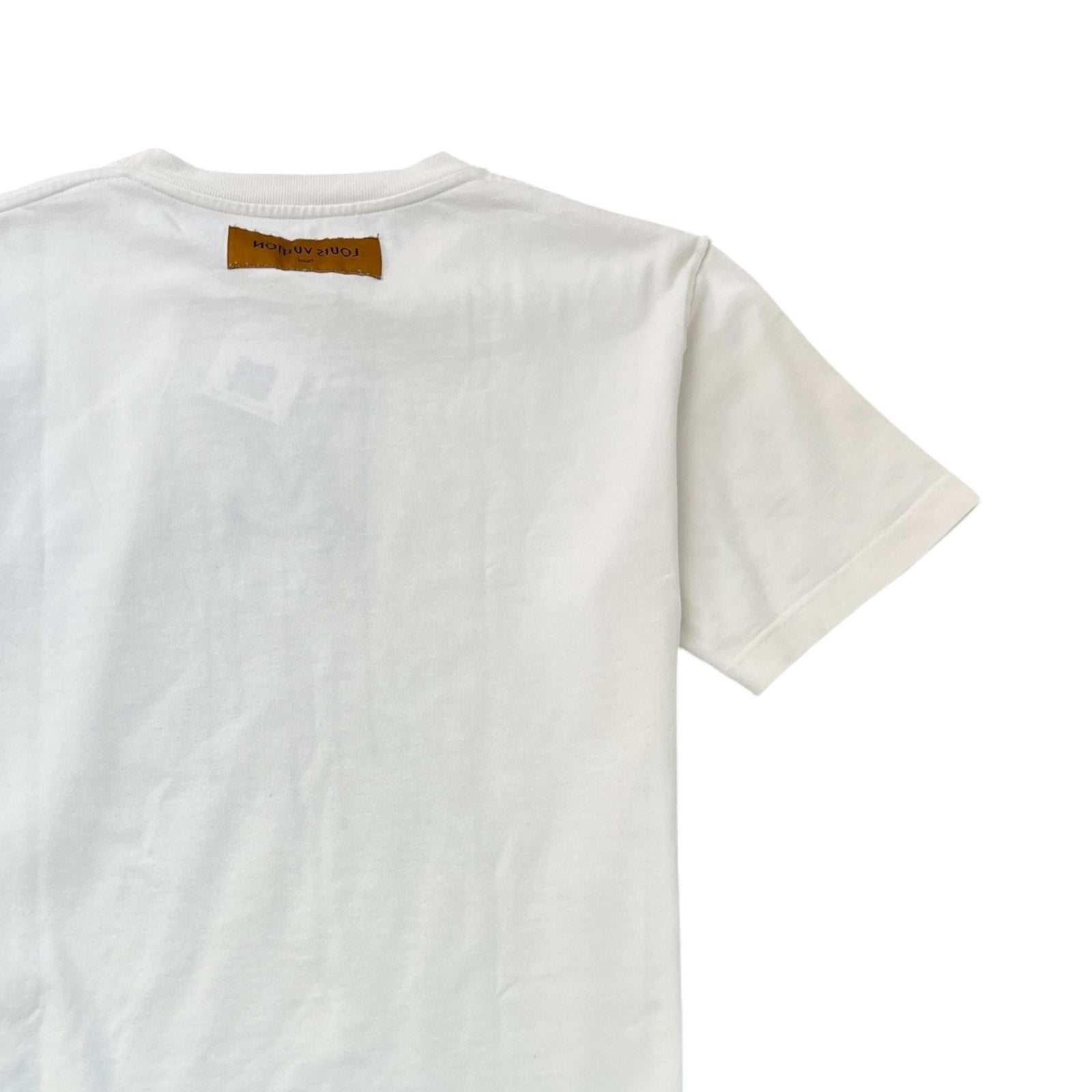 Men's Lv Pendant T-Shirt White Size L - Photo 4