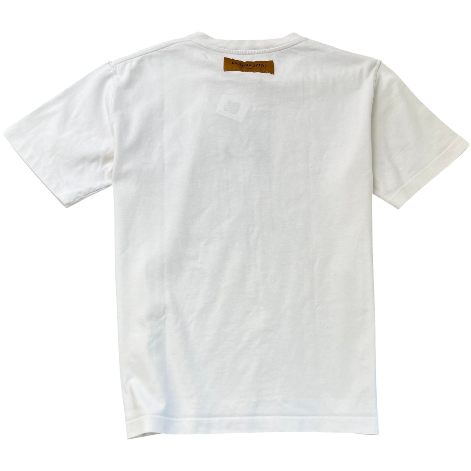 Men's Lv Pendant T-Shirt White Size L - Photo 2