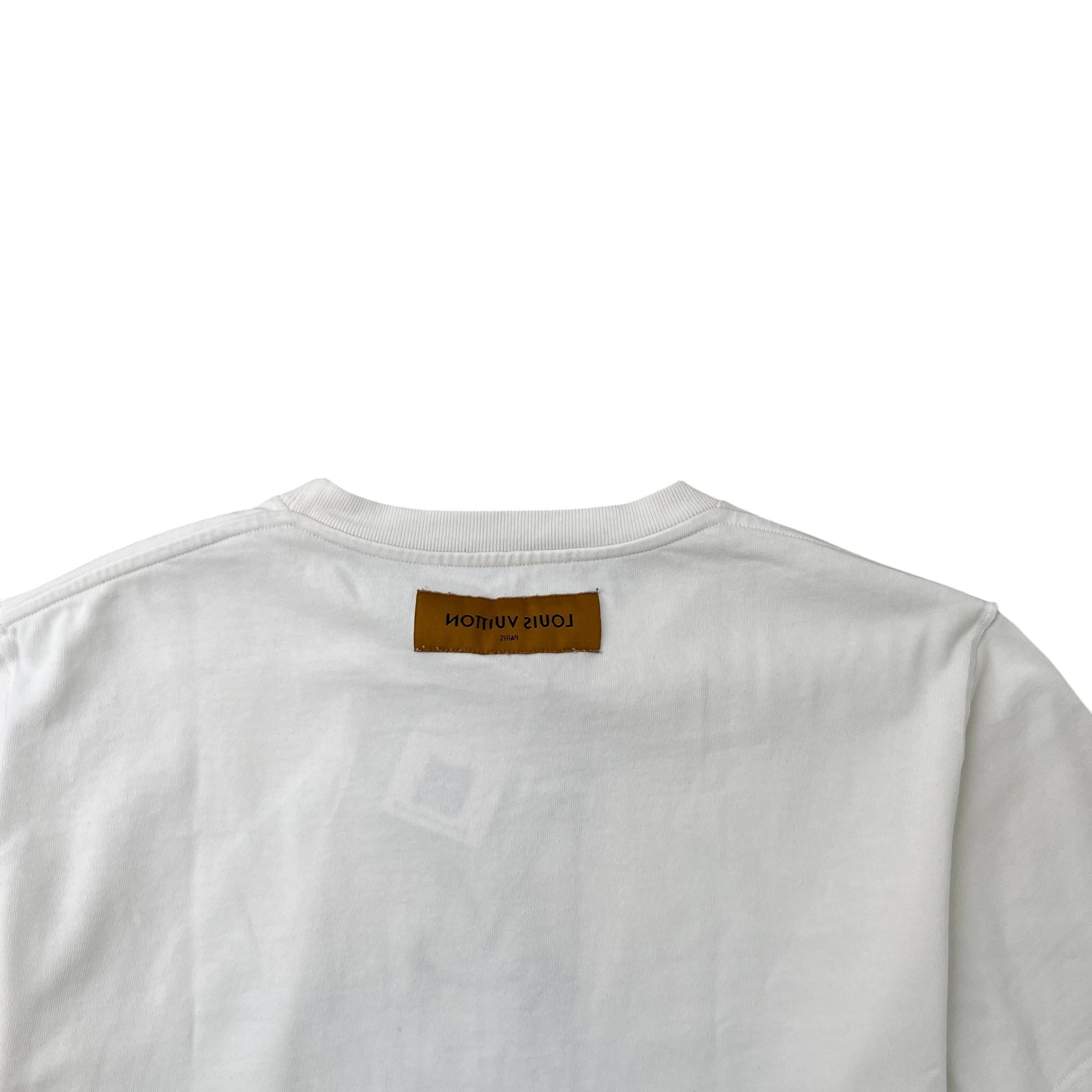Men's Lv Pendant T-Shirt White Size L - Photo 6