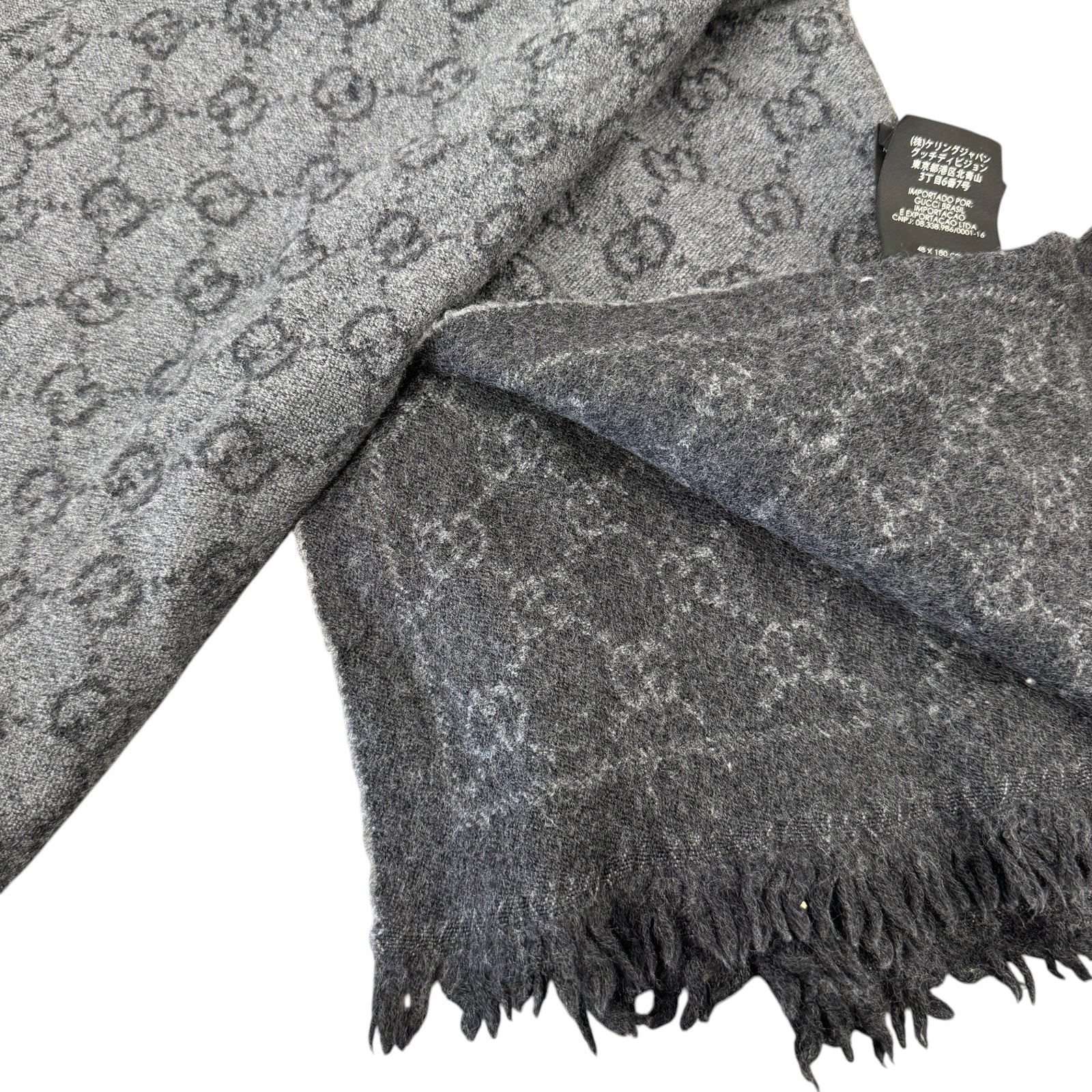 Women's Gg Supreme Scarf Grey - Photo 4