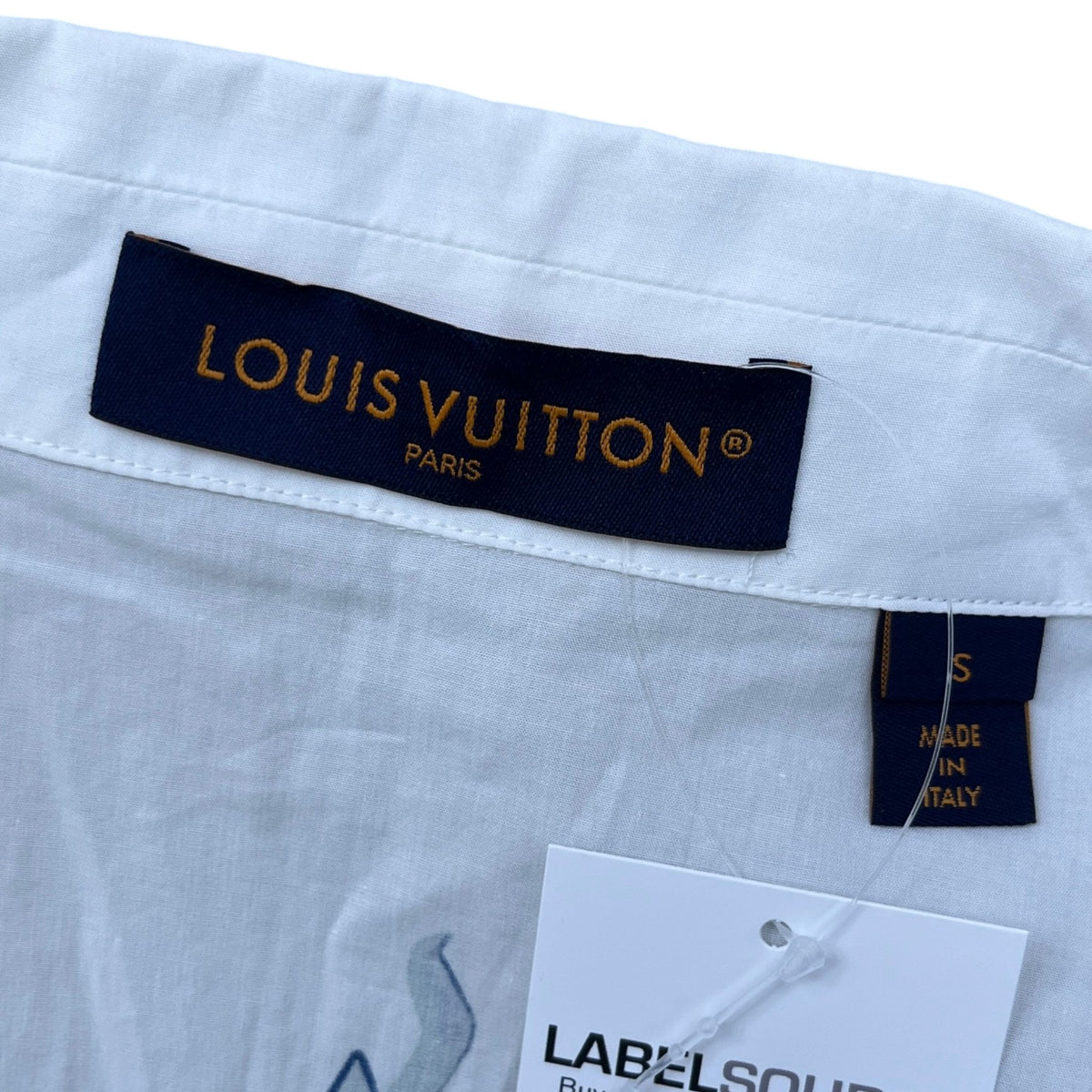 Men's Monogram Aqua Garden Shirt White Size S - Photo 7