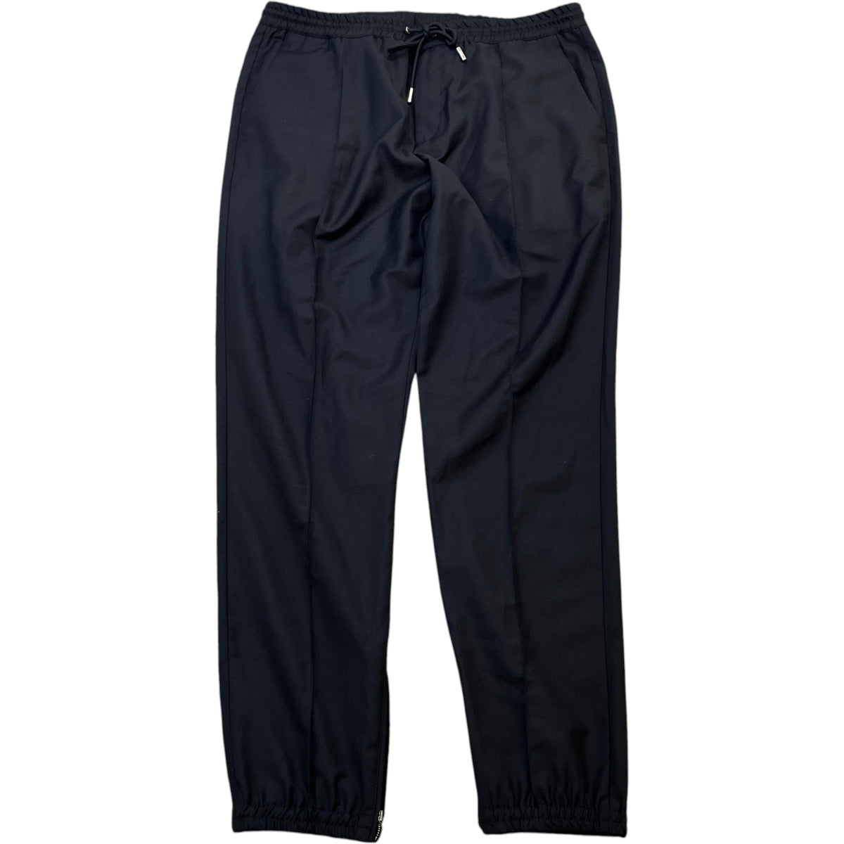 Men's Drawstring Trousers Black Size XL / W36 - Photo 1