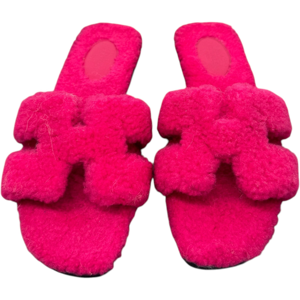 Women's Shearling Oran Sandals Pink Size UK 5.5 / EU 38.5 - Photo 6