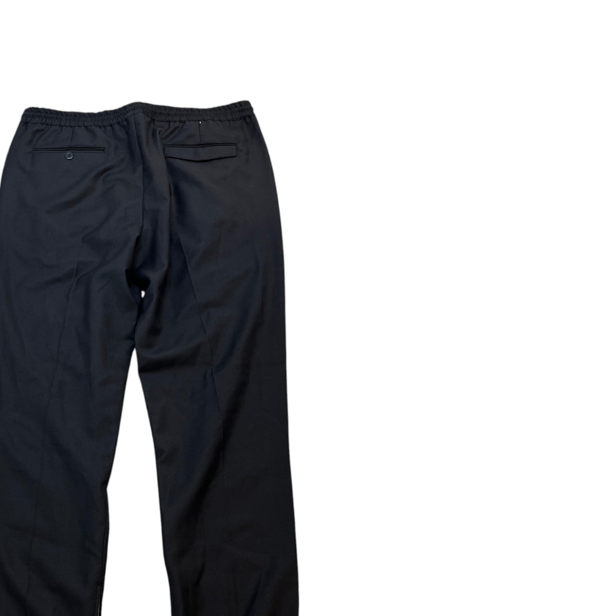 Men's Drawstring Trousers Black Size XL / W36 - Photo 4