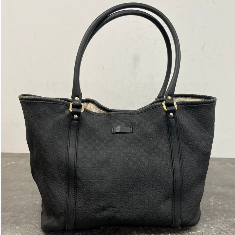 Women's Microguccissima Bag Black