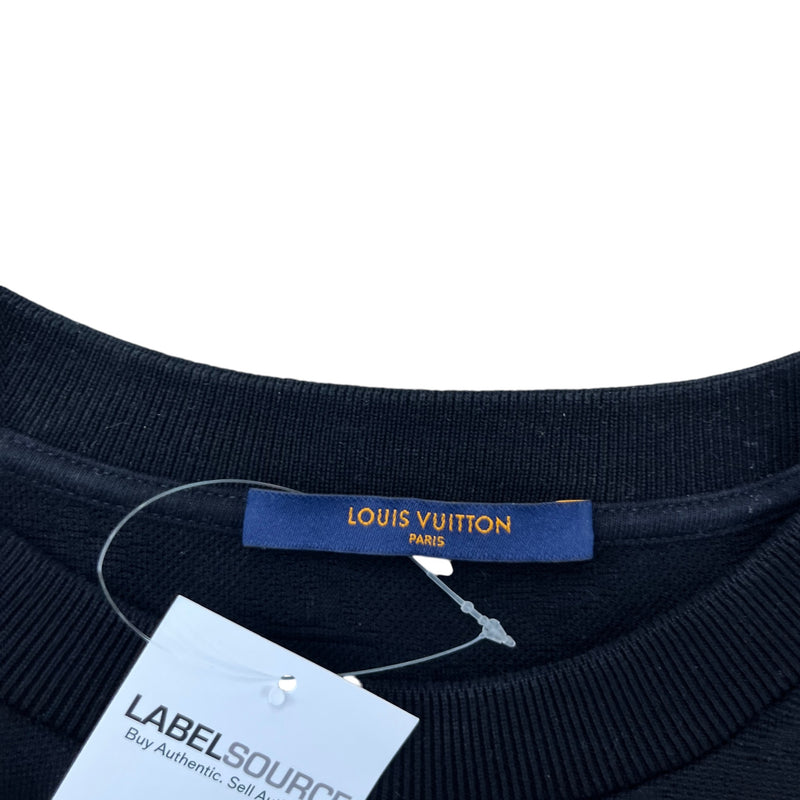 Men's Monogram Pocket T-Shirt Black Size S