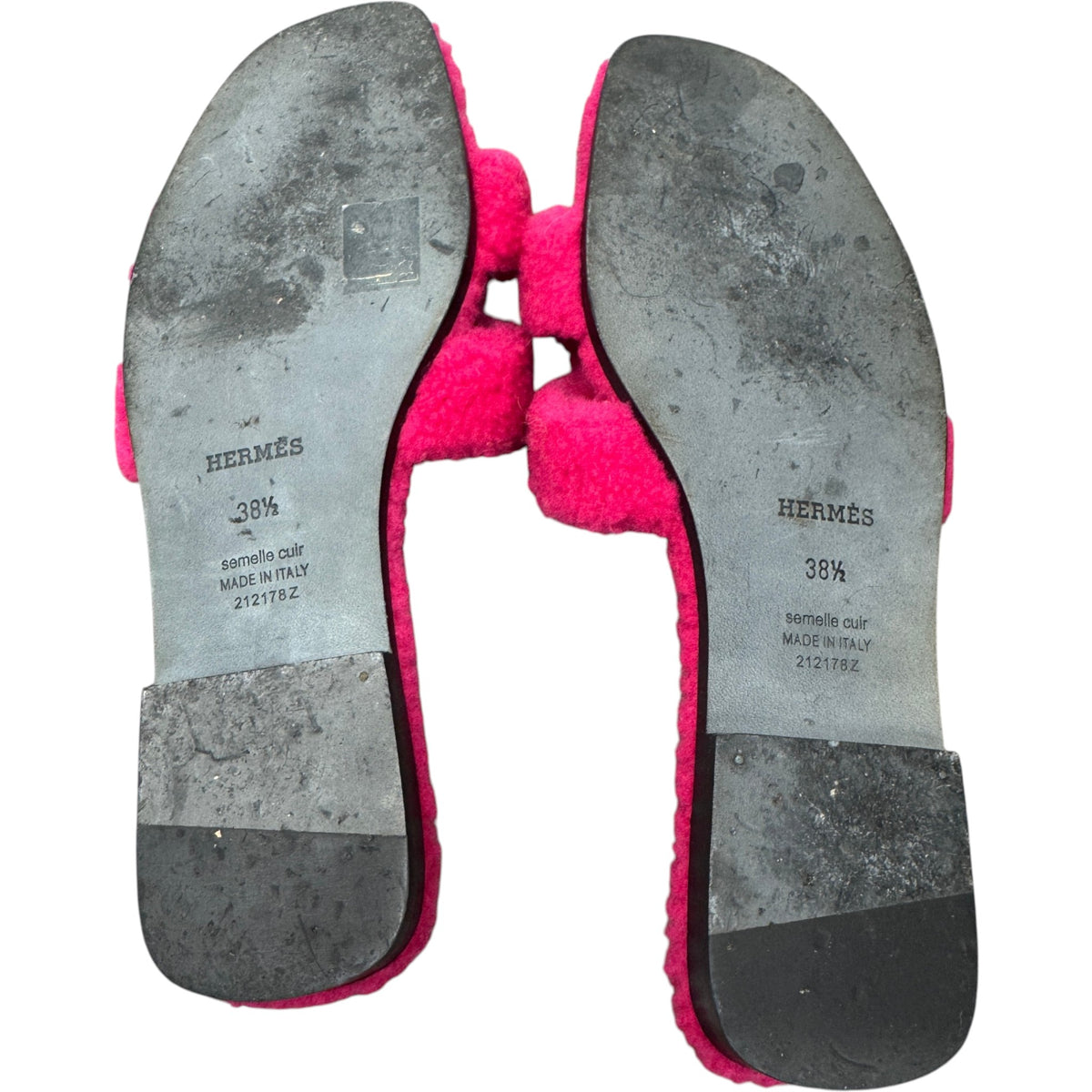 Women's Shearling Oran Sandals Pink Size UK 5.5 / EU 38.5 - Photo 10