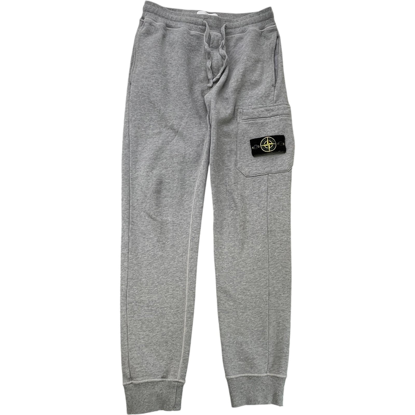 Men's Applique Logo Joggers Grey Size S - Photo 1