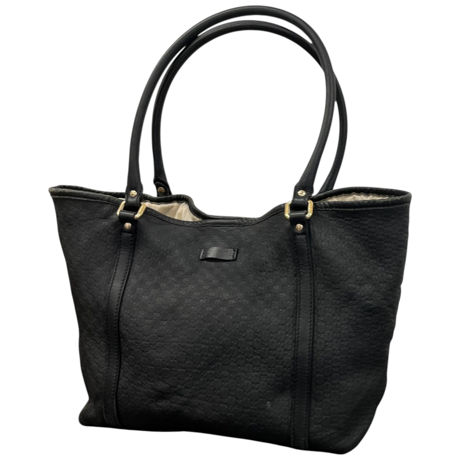 Women's Microguccissima Bag Black - Photo 4