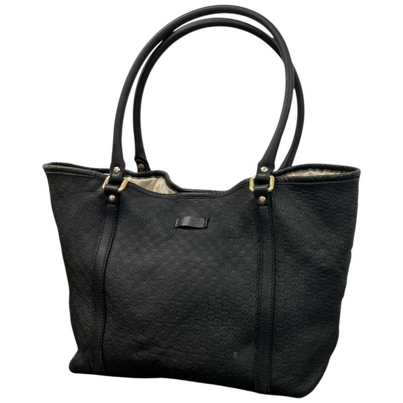 Women's Microguccissima Bag Black