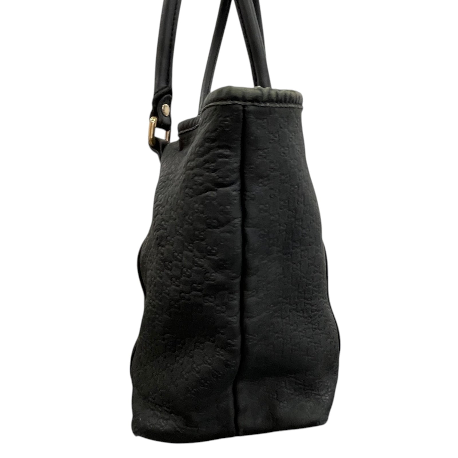 Women's Microguccissima Bag Black - Photo 6