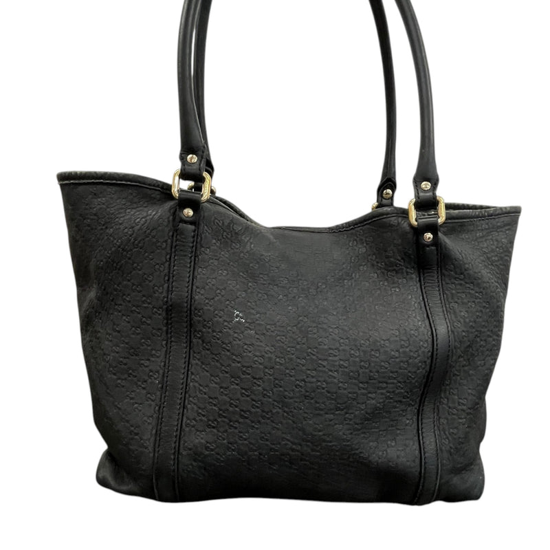 Women's Microguccissima Bag Black