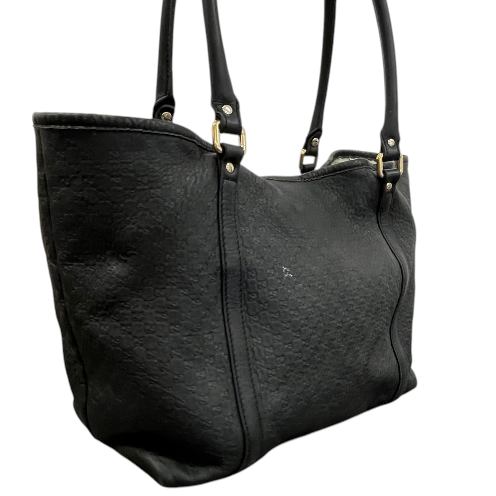 Women's Microguccissima Bag Black - Photo 9
