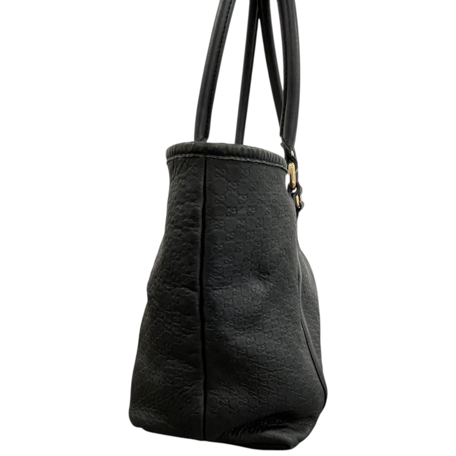 Women's Microguccissima Bag Black - Photo 7