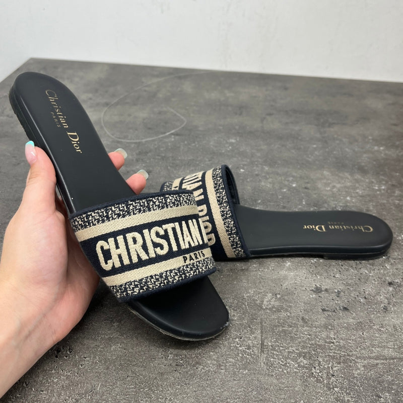 Women's Dway Slides Navy Size EU 38 / UK 5
