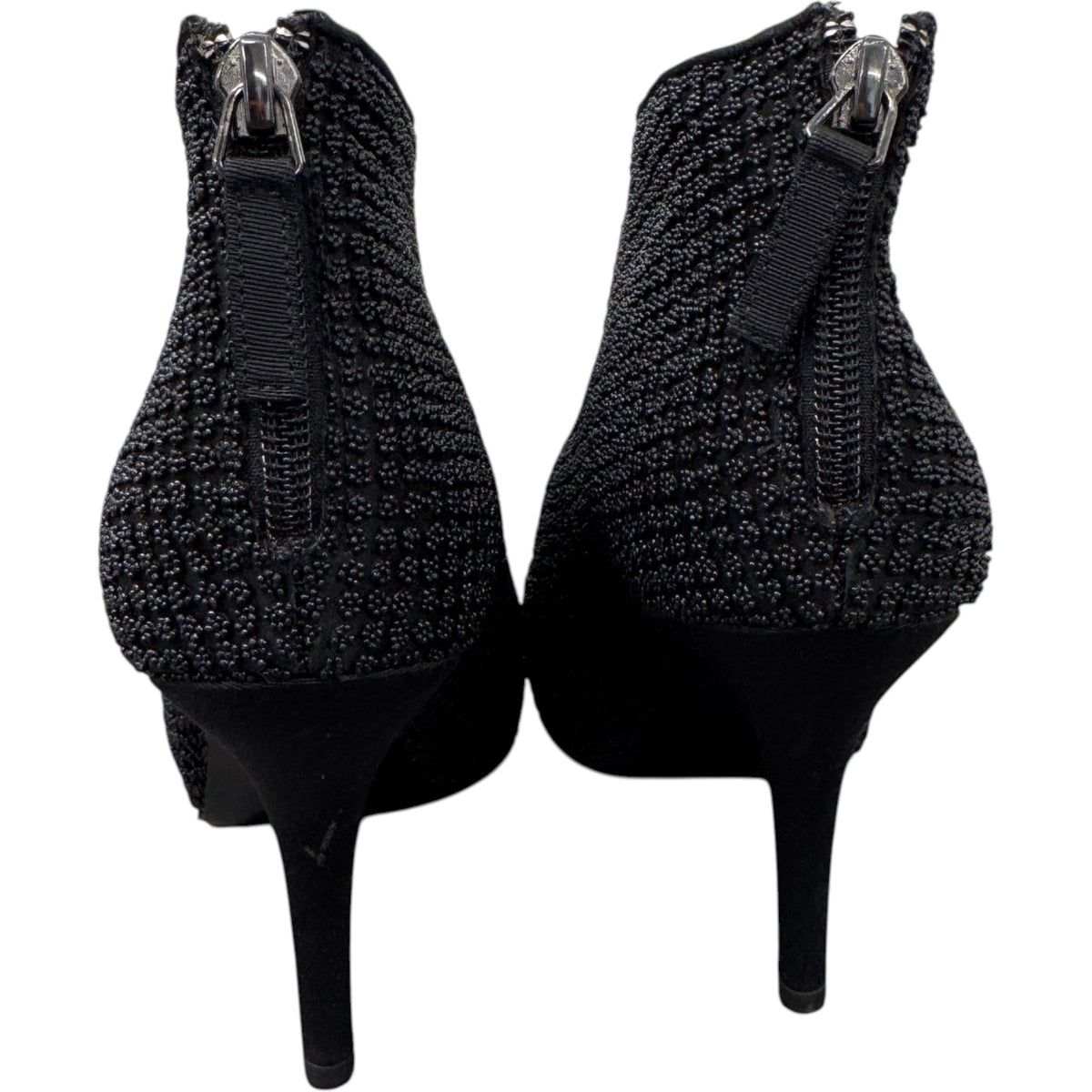 Women's CC Cap-Toe Embellished Heels Black Size UK 5.5 / EU 38.5 - Photo 9