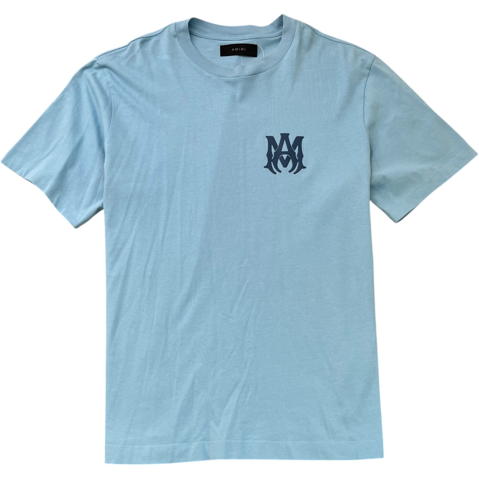 Men's Logo Print T-Shirt Blue Size XL - Photo 1