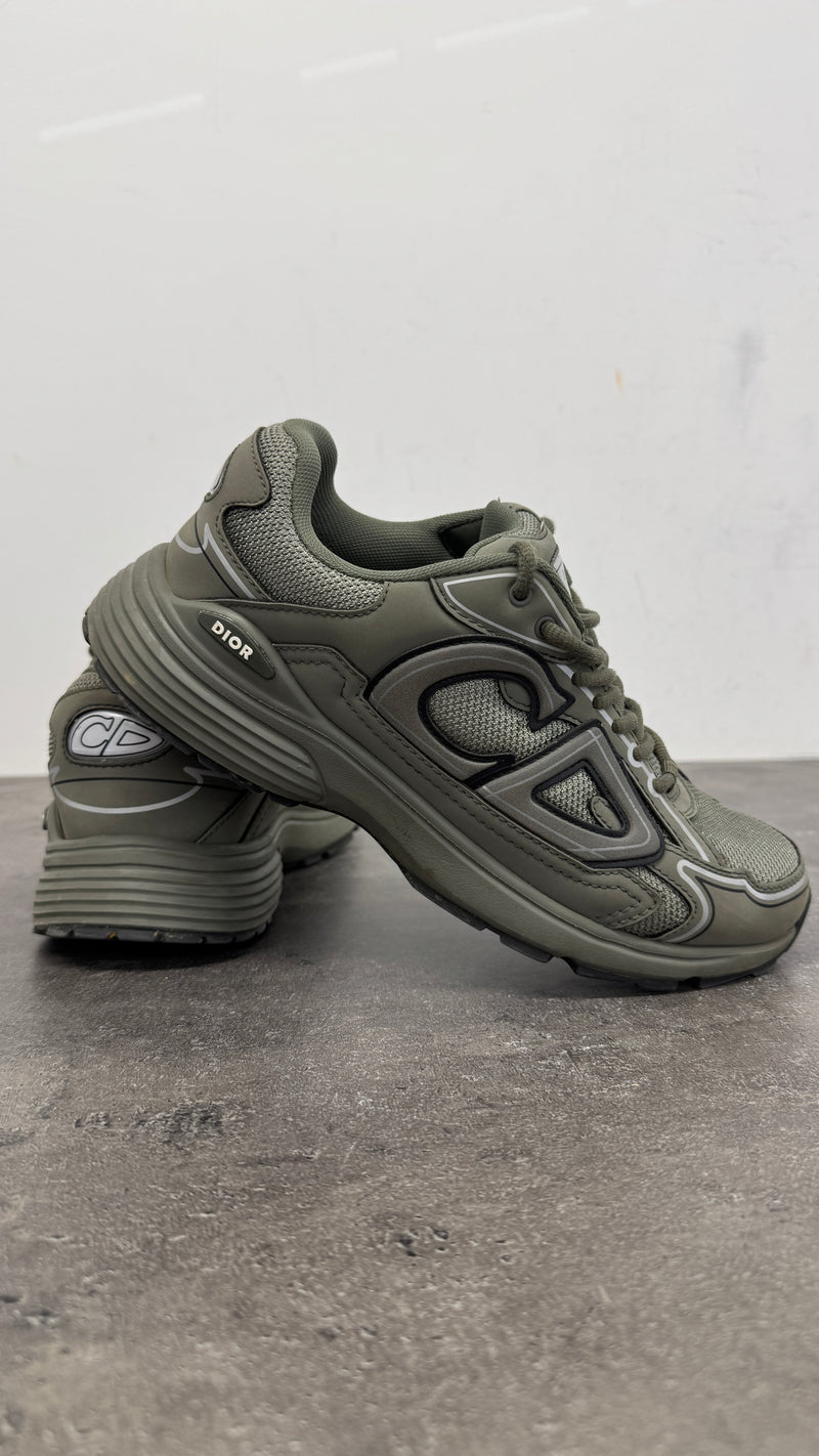 Dior Men's B30 Low Trainers Khaki Size 6