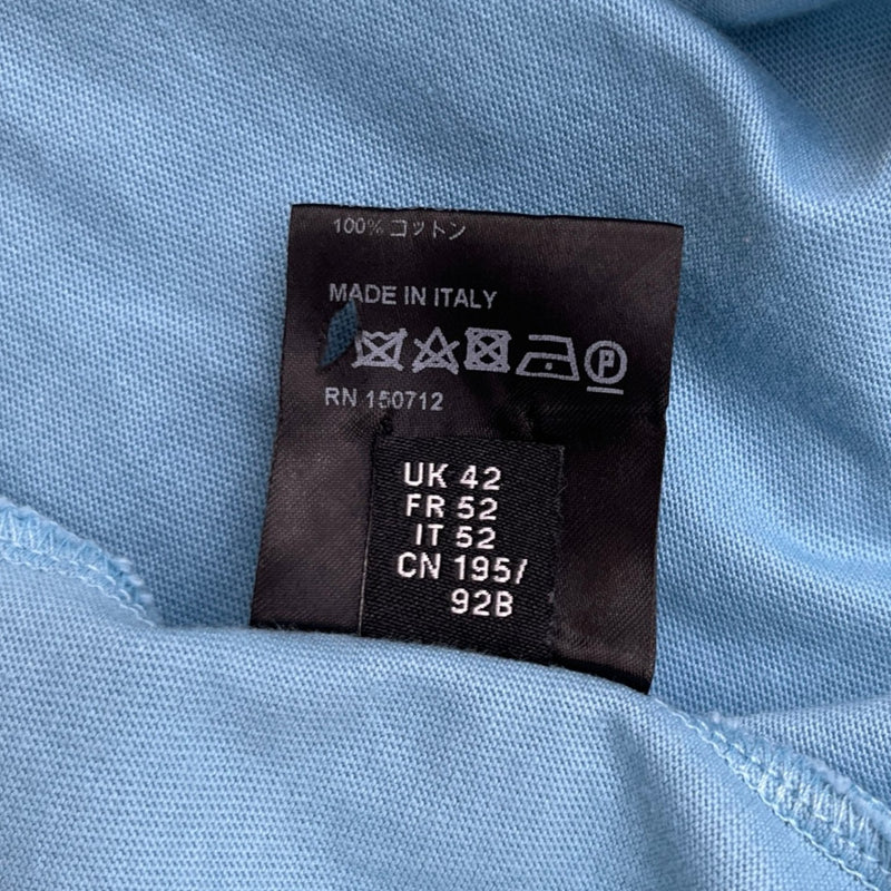 Men's Logo Print T-Shirt Blue Size XL